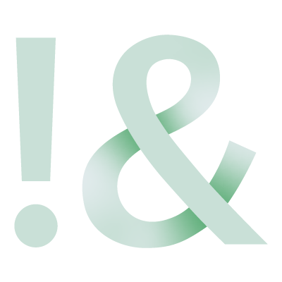 Image of a large & symbol