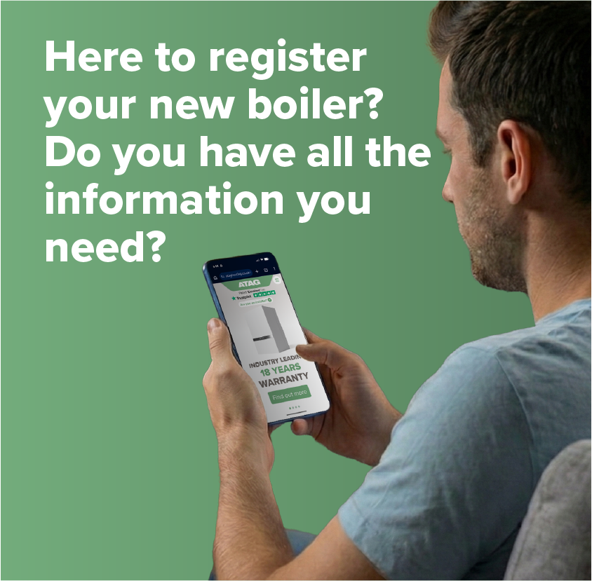 Locating your boiler model and serial number. It can be found on the inside of the boiler control panel cover